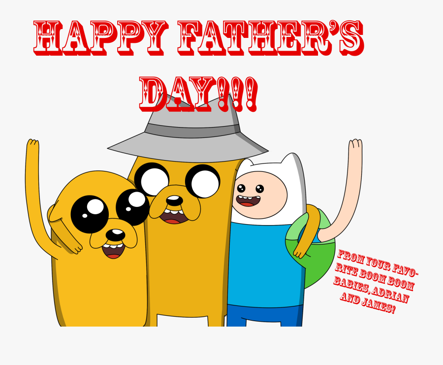 Happy Father"s Day By Adrian1997 - Happy Fathers Day Adventure Time, Transparent Clipart
