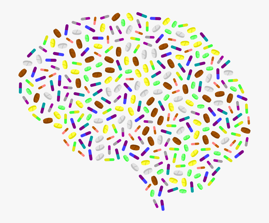 Brain Pills - Pilula Do Cerebro Arte, Transparent Clipart