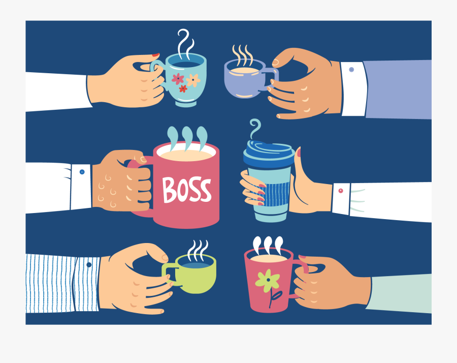 Coffee Break - Cafe En El Trabajo, Transparent Clipart