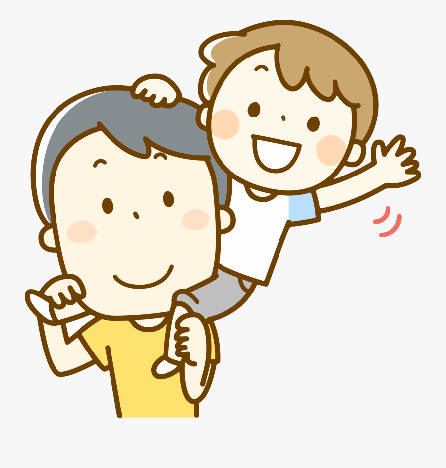 Transparent Father And Son Clipart - Dad And Son Clipart, Transparent Clipart