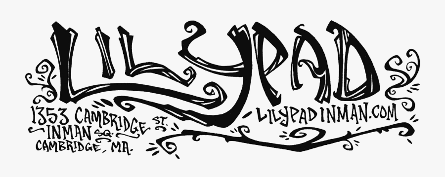 Lilypad Drawing Black And White - Lilypad Cambridge Ma, Transparent Clipart