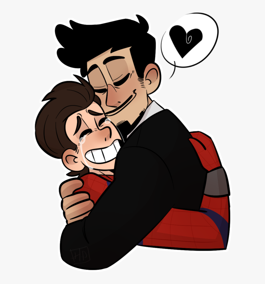 Papa Stark By Hopehound Marvel Funny, Marvel Dc, Father - Cartoon, Transparent Clipart