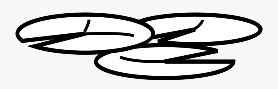 Clip Art Computer Icons Silhouette Free - Lily Pad Black And White Image Clipart, Transparent Clipart