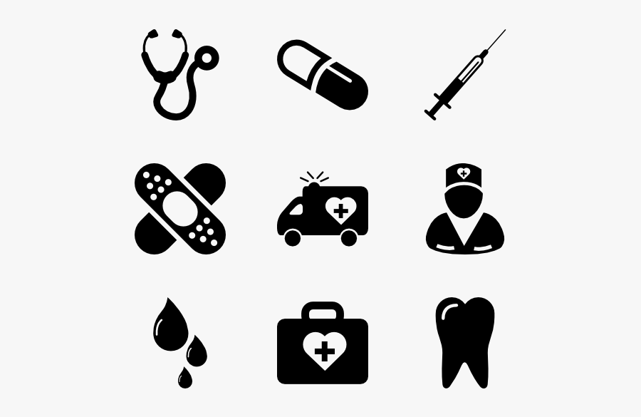 Icons Free Medicine - Vector Icon Pill, Transparent Clipart