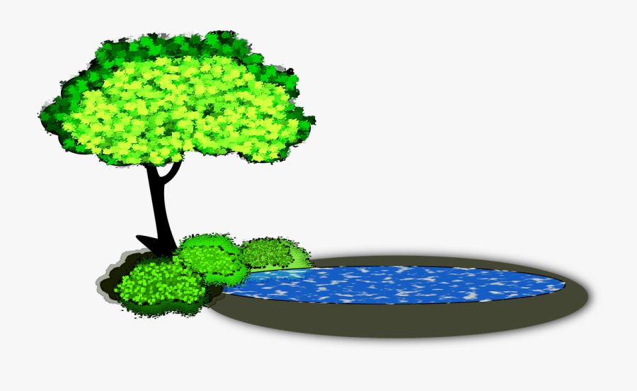 Lily Pad Clipart Pond - ต้นไม้ Png, Transparent Clipart