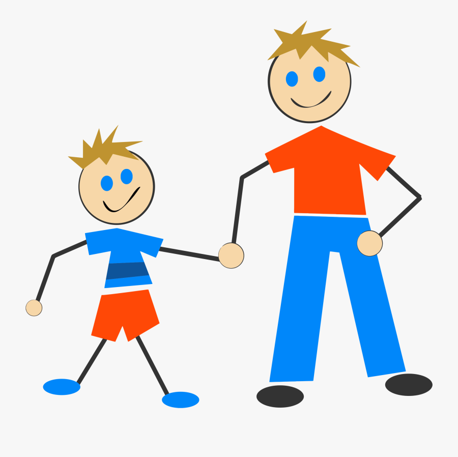 Father Drawing Child Computer Icons Son Cc0 - Father And Son Clip Art, Transparent Clipart
