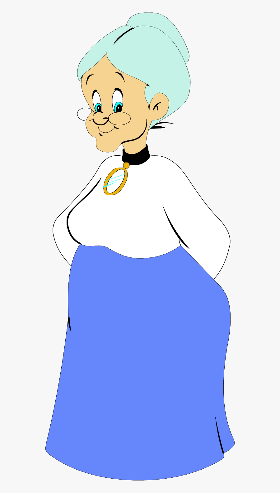 Transparent Grandmother Clipart - Baby Looney Tunes, Transparent Clipart