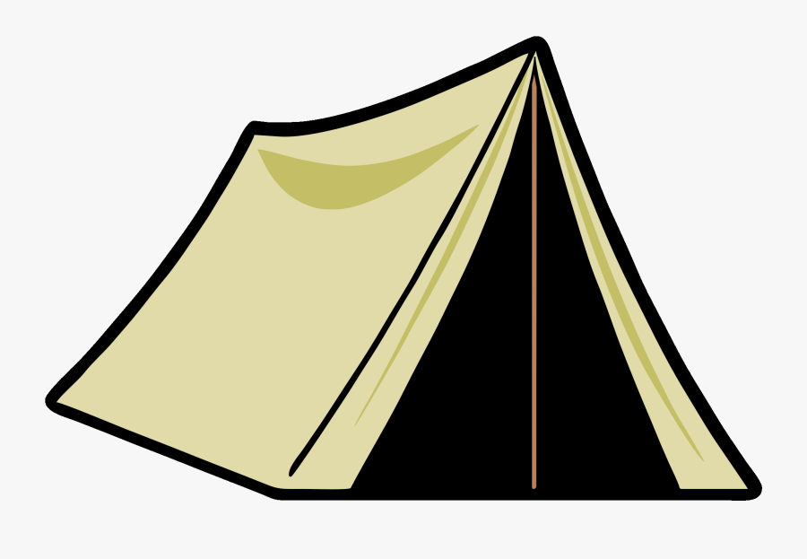 Tent Clipart Clear Background - Clip Art Picture Of A Tent, Transparent Clipart