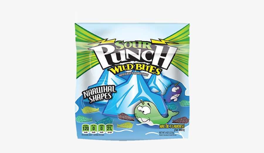 Sour Punch Wild Bites Candy, Transparent Clipart