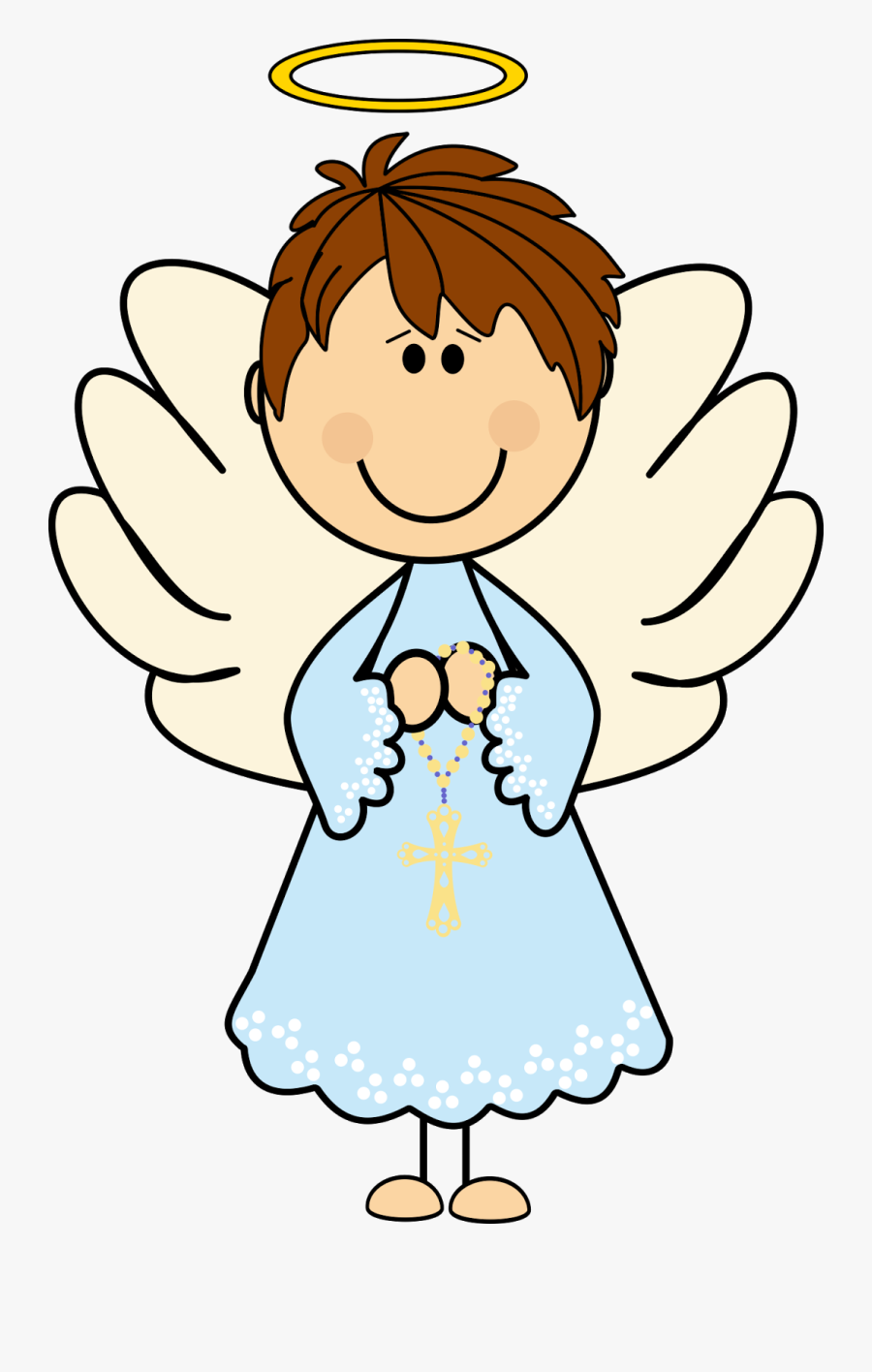 Help Festas E Personalizados - Desenho Anjo Da Guarda Png, Transparent Clipart