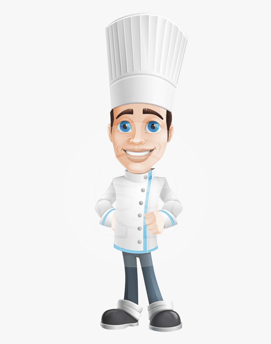 Clip Art Cartoon Cooks - Chef, Transparent Clipart