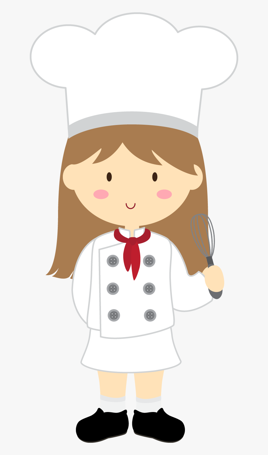 Ibiahr Ntzfqhh Png Dekorace - Girl Chef Clip Art, Transparent Clipart