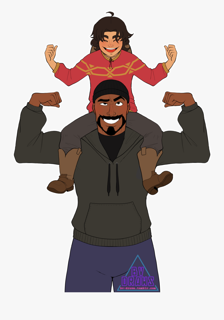 Transparent Dad And Son Clipart - Gabriel Reyes And Jesse Mccree Dad, Transparent Clipart