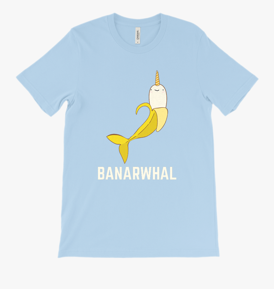 Banarwhal Banana Narwhal Cute Kawaii - American Goldfinch, Transparent Clipart