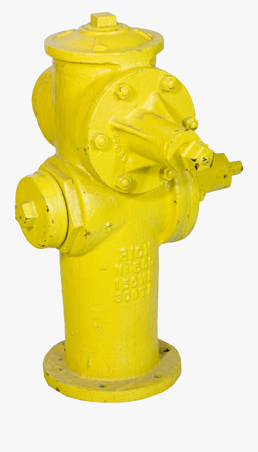 Fire Hydrant Yellow, Transparent Clipart