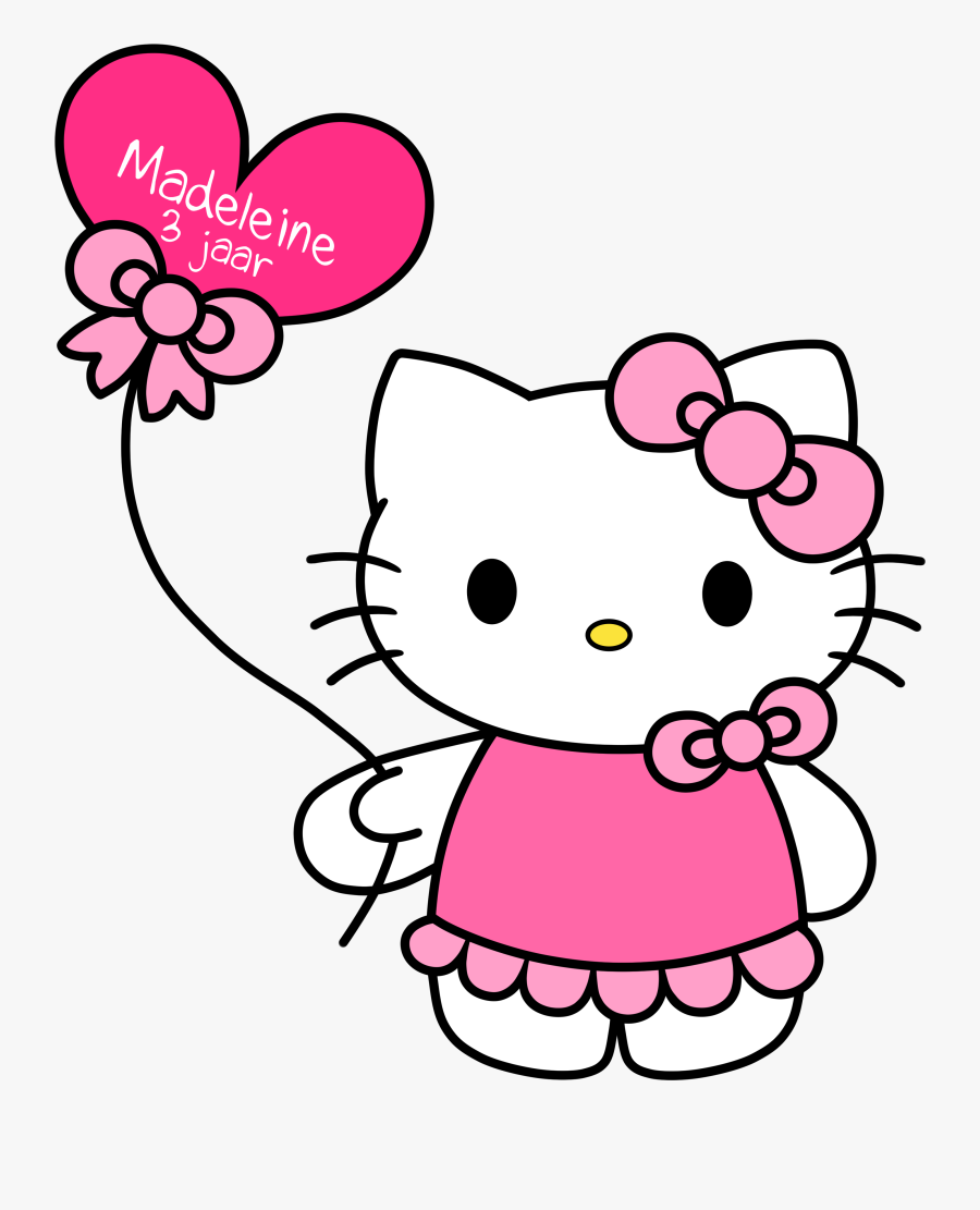 Hello Kitty Clipart Images In Collection Page Transparent - Hello Kitty Face Cartoon, Transparent Clipart