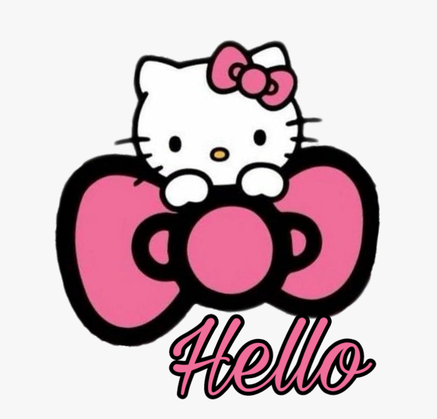 #hellokitty #hellokittysticker #hellokittyaddict #hello - Pink Hello Kitty Png, Transparent Clipart