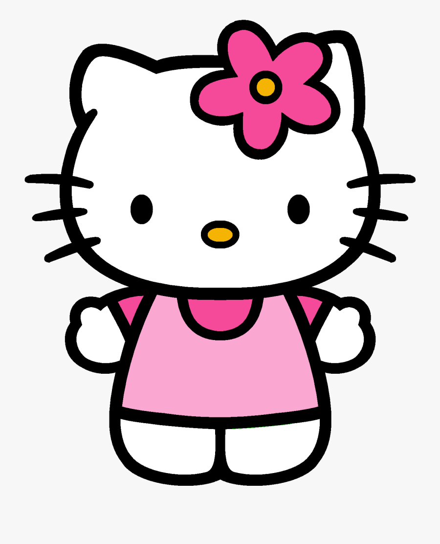 Hello Kitty Clipart Free Birthday Library Transparent - Hello Kitty Easy Drawing, Transparent Clipart