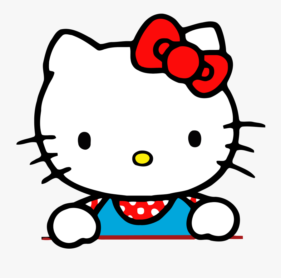 Cartoon Hello Kitty Clipart Hello Kitty Cat My Melody - Head Clipart Hello Kitty, Transparent Clipart