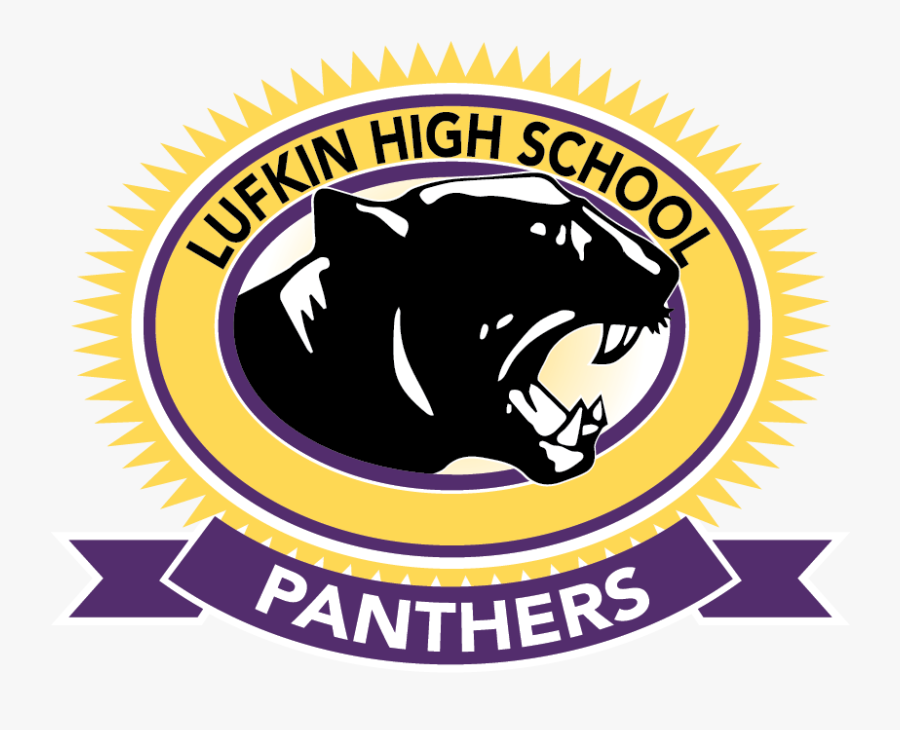 Lufkin High School - Lufkin High School Panthers, Transparent Clipart