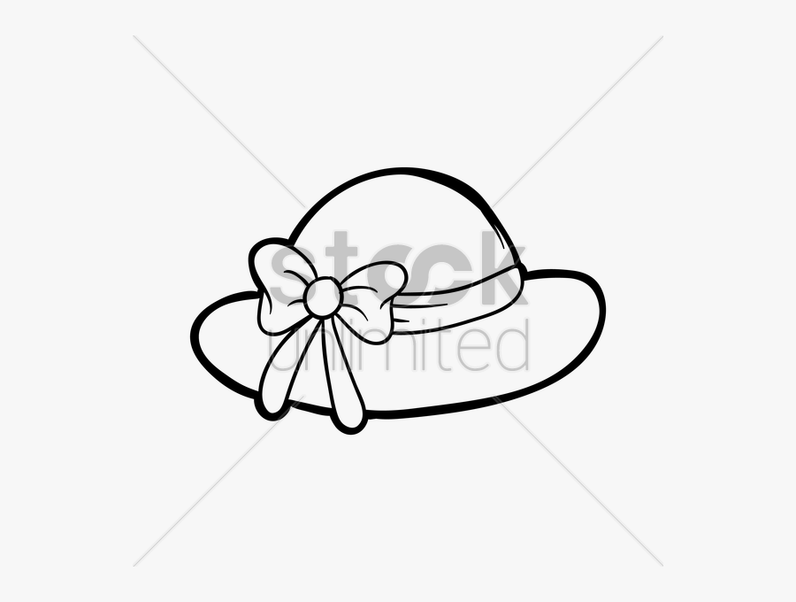 Black And White Cap Clipart Hat Clothing Clip Art - Black And White Hat Of Clip Art, Transparent Clipart
