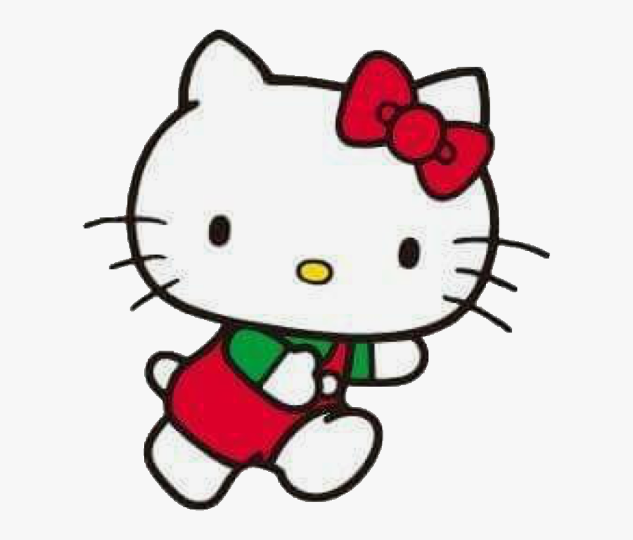 Transparent Hello Kitty Bow Clipart - Hello Kitty Head Png, Transparent Clipart