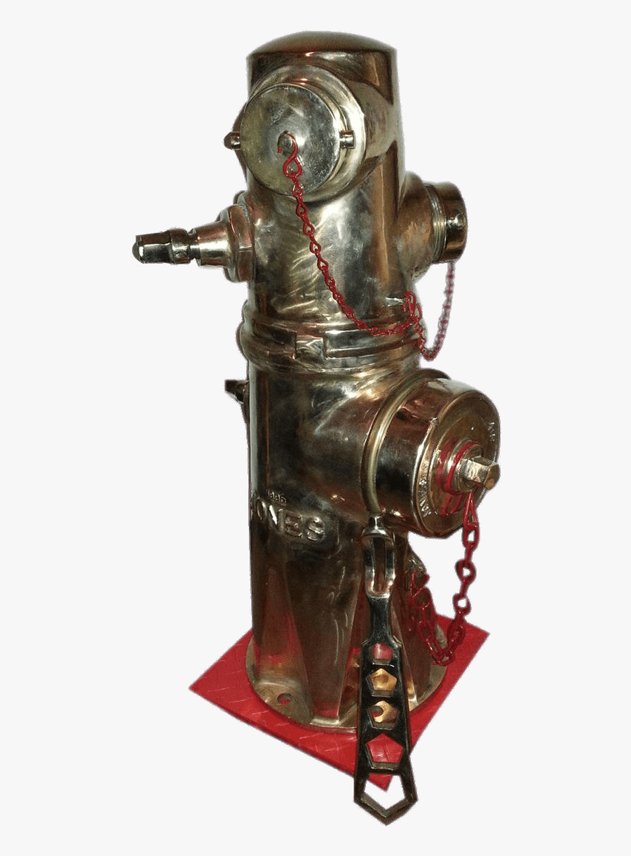 Solid Brass Fire Hydrant - Jones Brass Fire Hydrant, Transparent Clipart