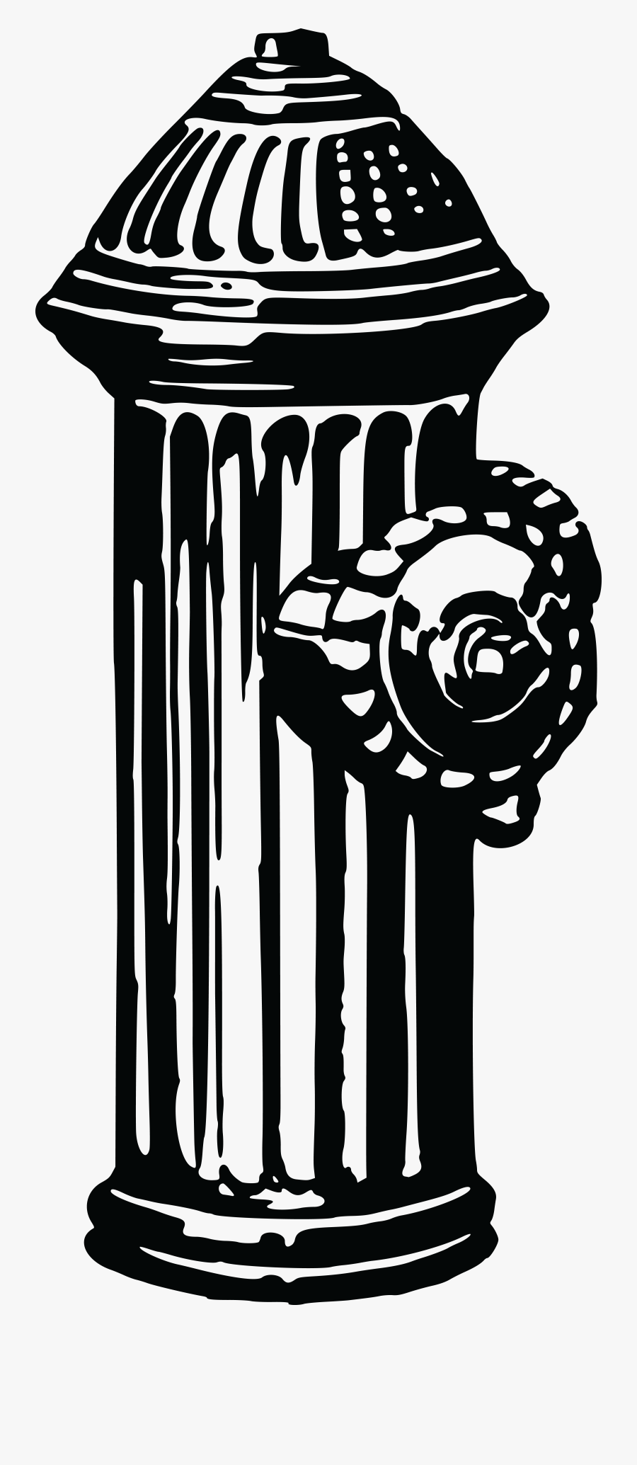 Clip Art Vector Fire Hydrant, Transparent Clipart