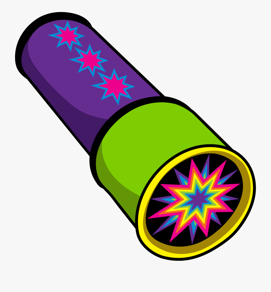 Neon Kaleidoscope Panda Free - Kaleidoscope Drawing, Transparent Clipart