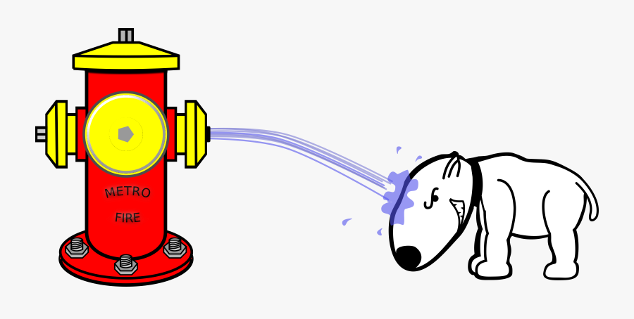 Computer Icons Drawing Hydrant - Hydrant Peeing On Dog, Transparent Clipart