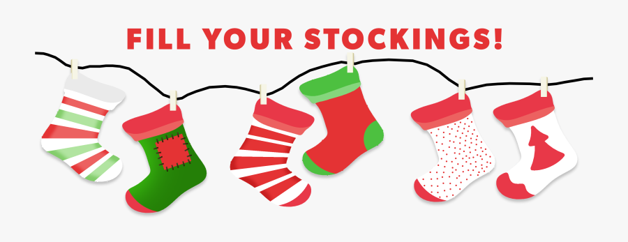 Transparent Stocking Stuffer Clipart - Stocking Stuffer Transparent, Transparent Clipart