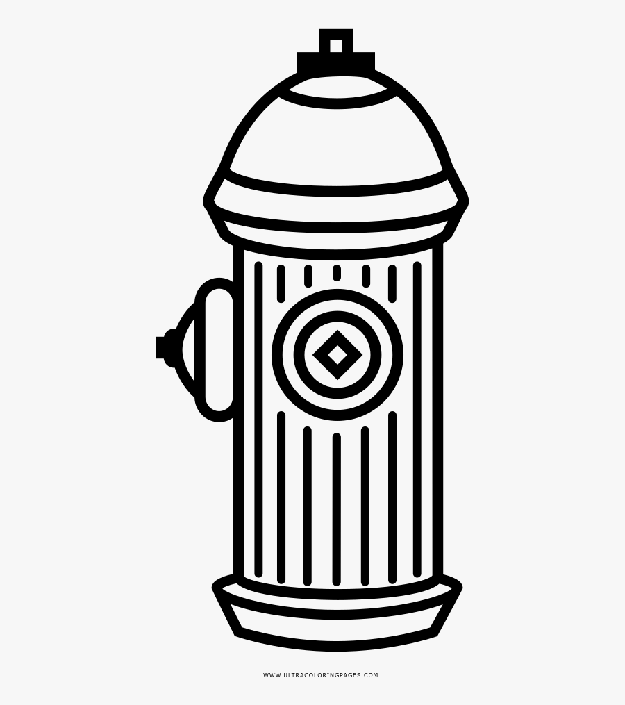 Fire Hydrant Coloring Page - Desenho Do Free Fire, Transparent Clipart