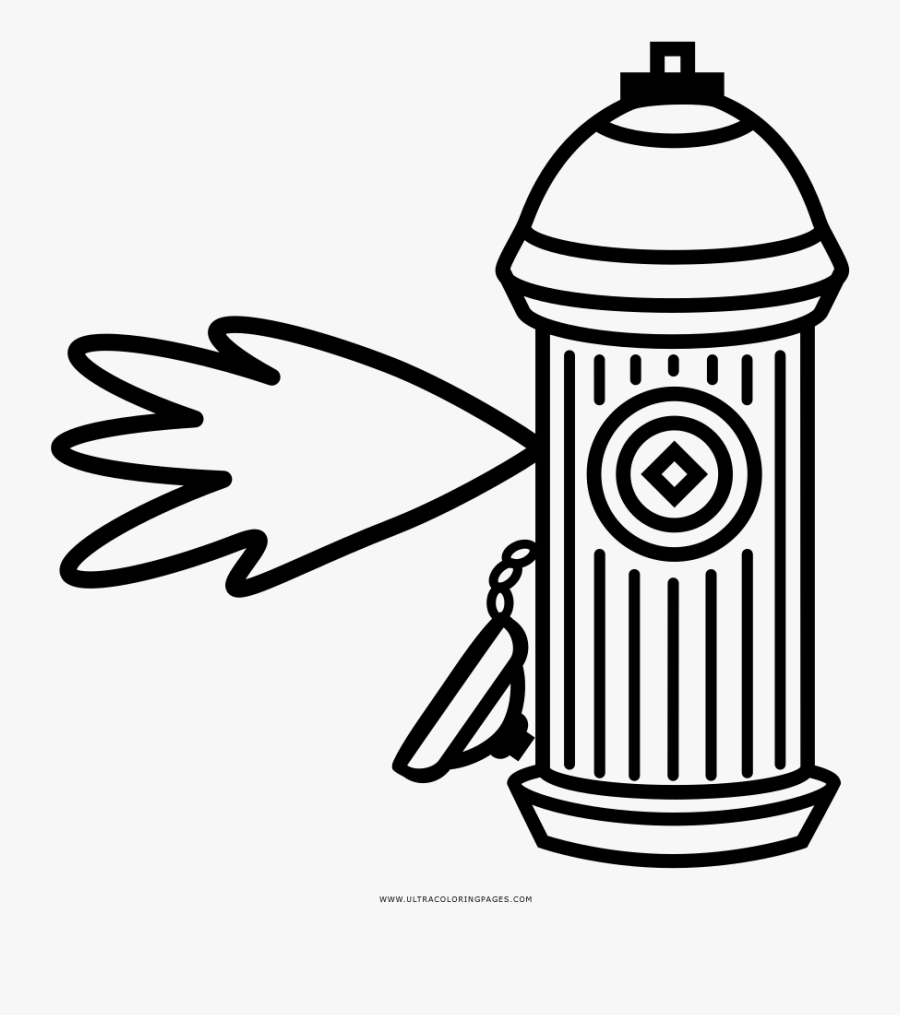 Fire Hydrant Coloring Page - Desenho Do Free Fire, Transparent Clipart