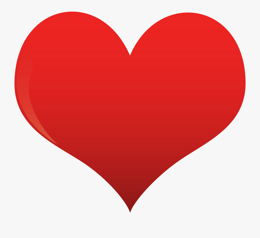 Classic Heart Png Clipart - Draw A Big Heart, Transparent Clipart