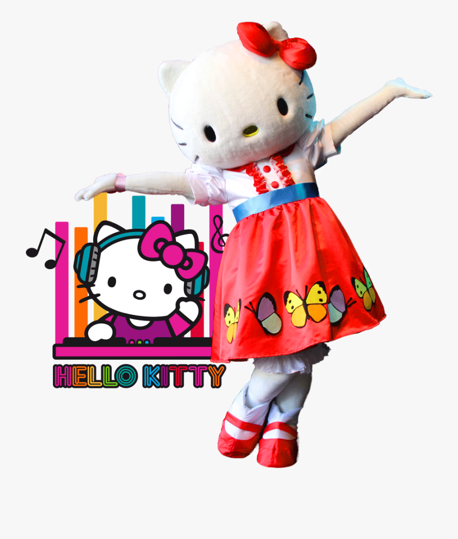 Hello Clipart Meet And Greet - Hello Kitty Mascot Png, Transparent Clipart