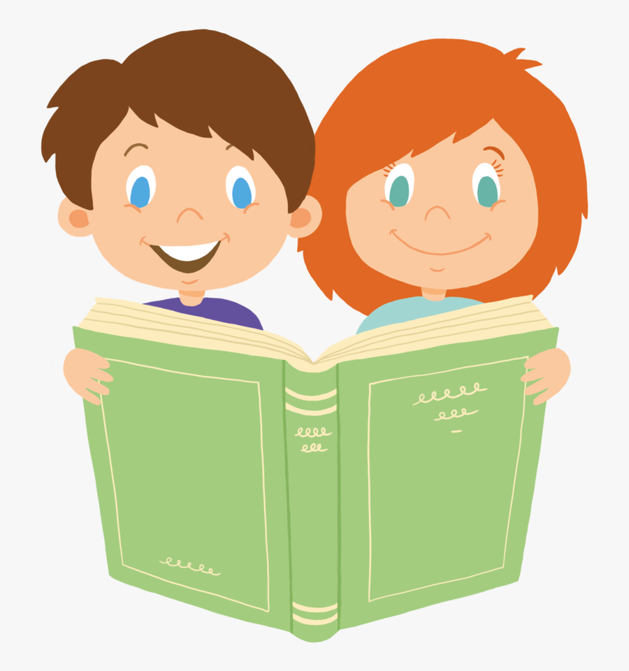 Ap19 Children Reading Book - Children's Book Png, Transparent Clipart