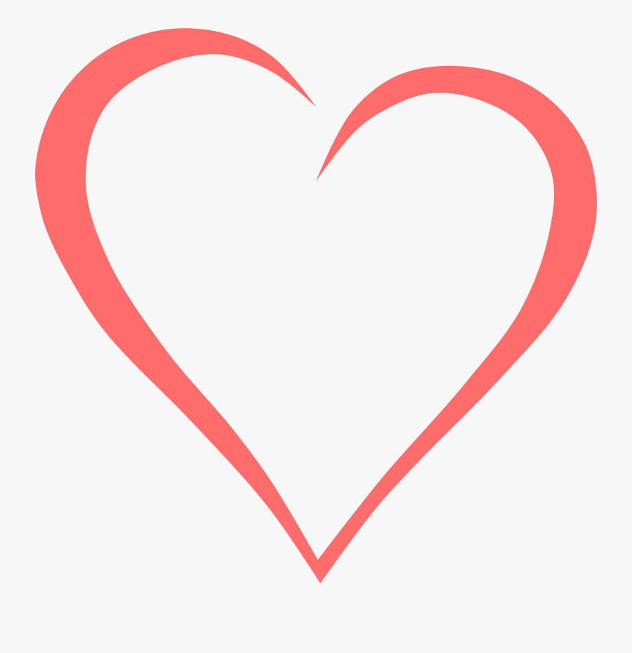 Clipart Big Image - Abstract Heart Clip Art, Transparent Clipart