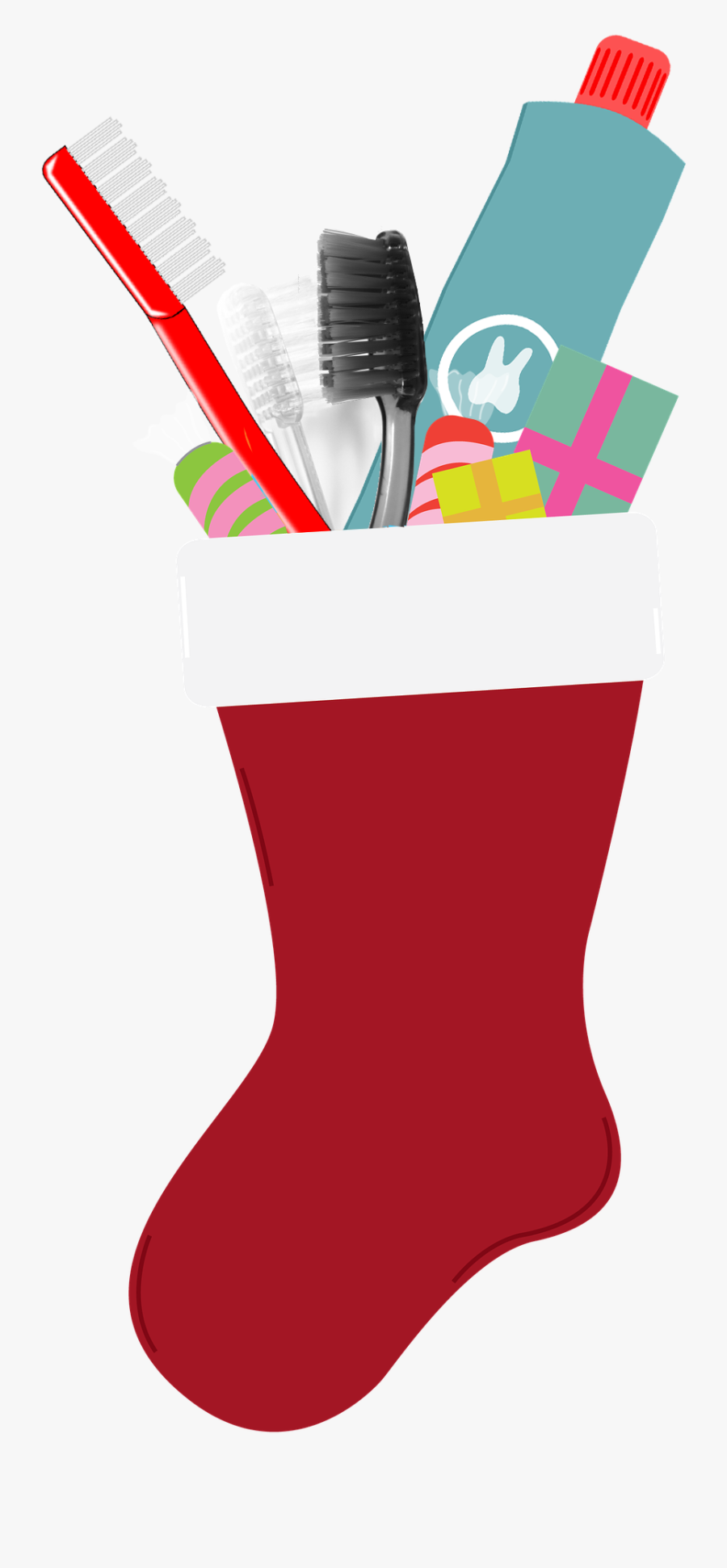 Transparent Stocking Clipart, Transparent Clipart