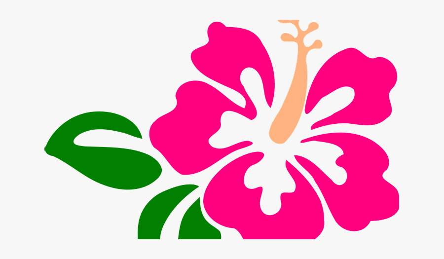 Free Printable Hawaiian Flowers Template, Transparent Clipart