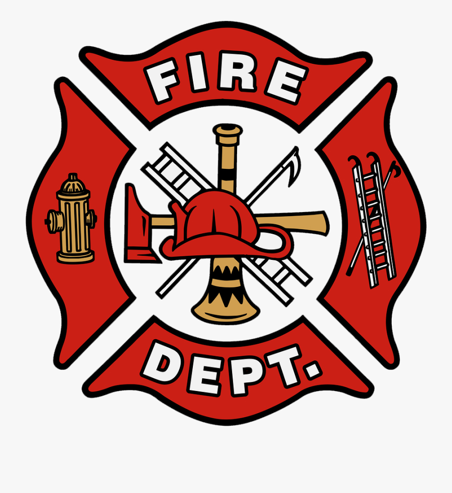 Fire Dept Symbol Image Collections - Fire Department Logo, Transparent Clipart