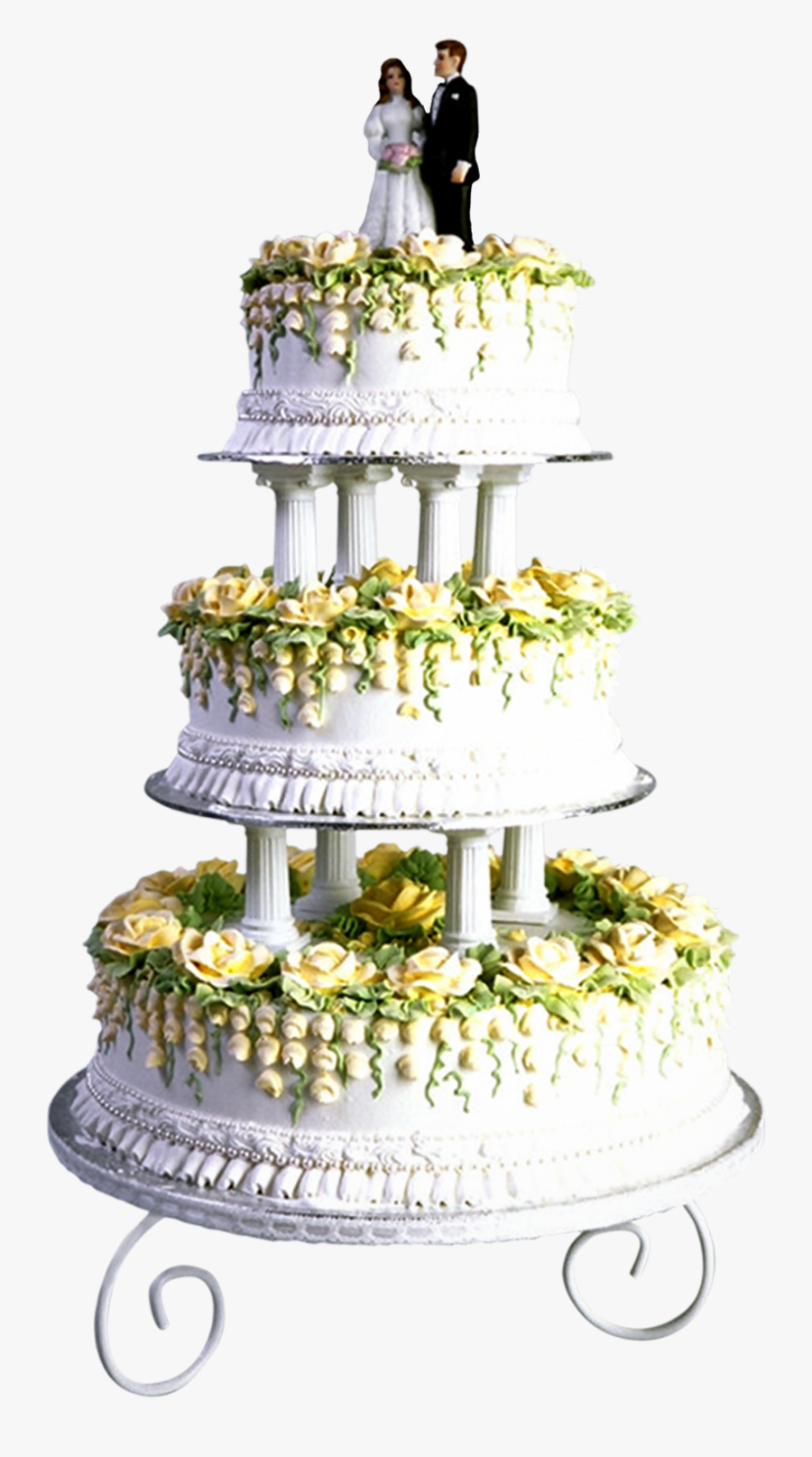Wedding Cake Png Clip Art - Свадебные Рамки Для Фотошопа Скачать, Transparent Clipart