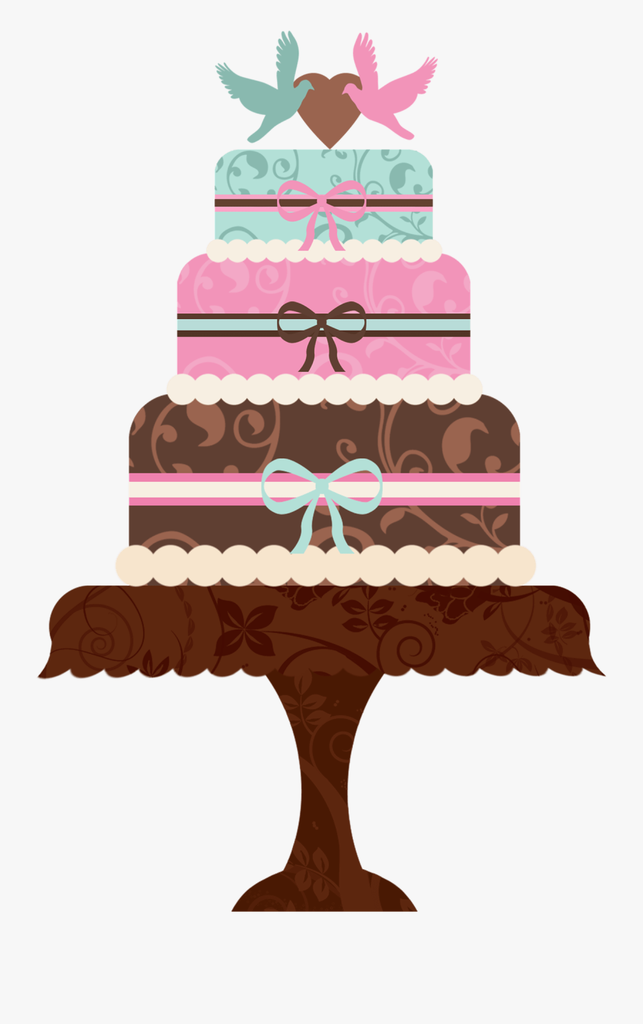 Cake, Cakes, Wedding Cake, Food, Dessert, Sweet - Wedding Cake Clipart Png, Transparent Clipart