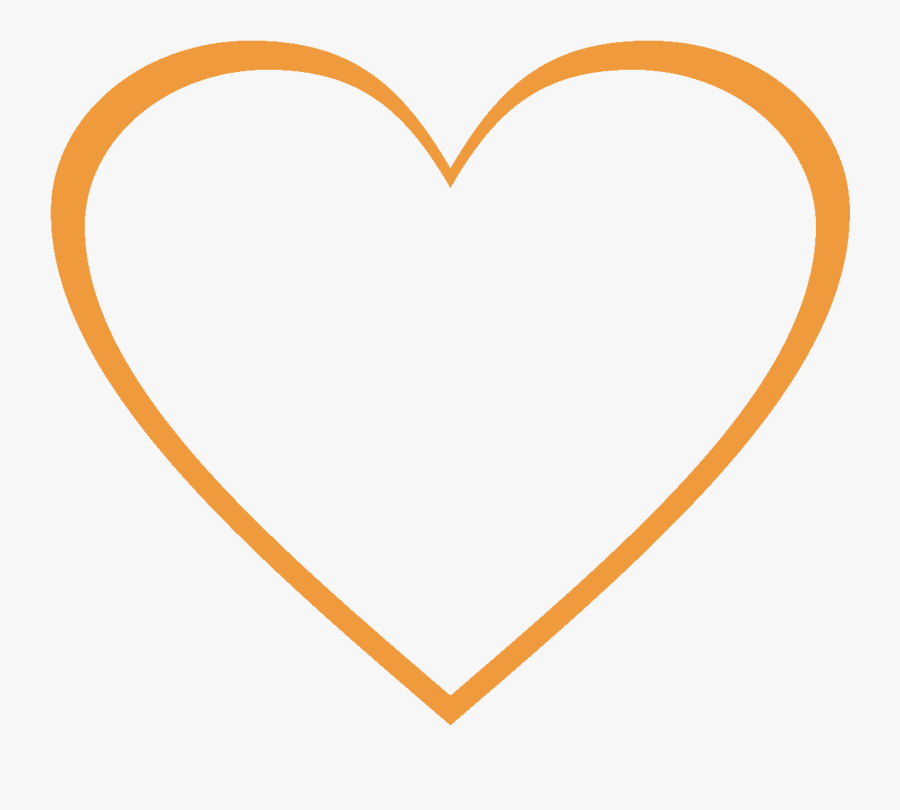 Heart Clipart Orangeoscar2018 01 16t14 - Heart, Transparent Clipart