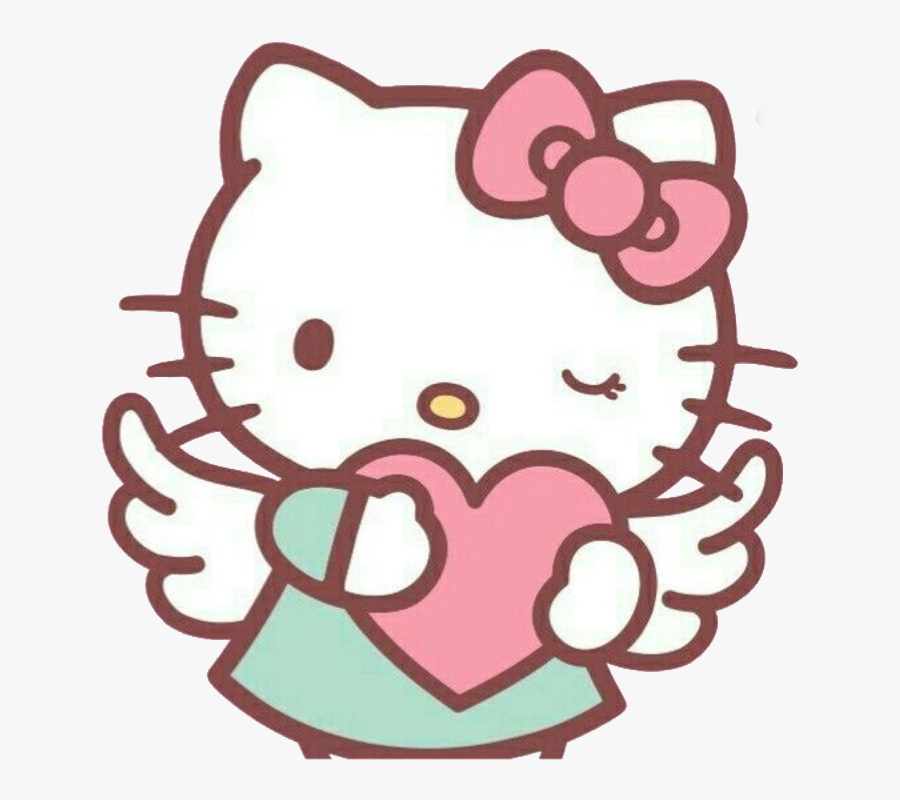 Some Cute Hello Kitty Transparents I Made - Cute Hello Kitty, Transparent Clipart