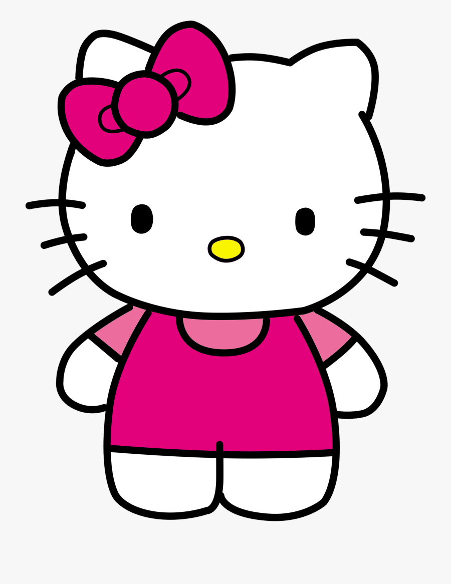Clip Art Desenho Hello Kitty - Hello Kitty Png, Transparent Clipart