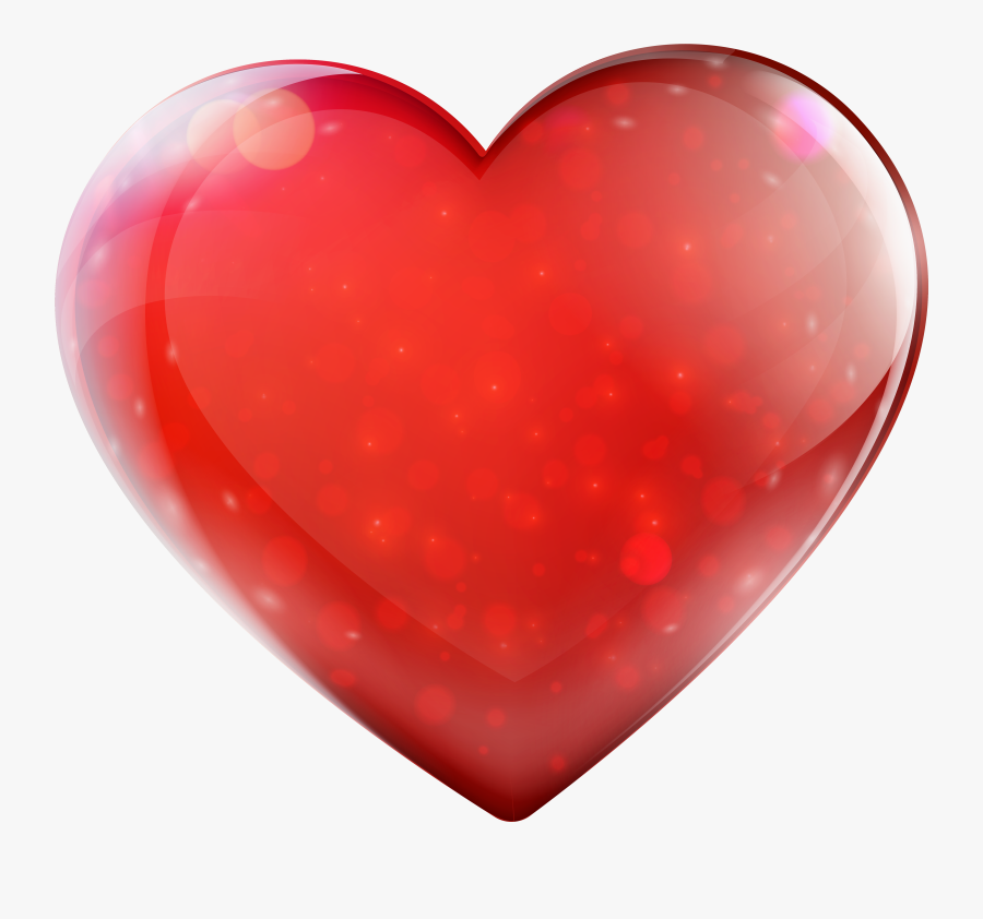 Glassy Heart Png Clipart - Heart, Transparent Clipart