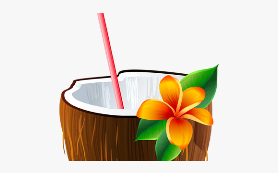 Coconut Drink Png, Transparent Clipart