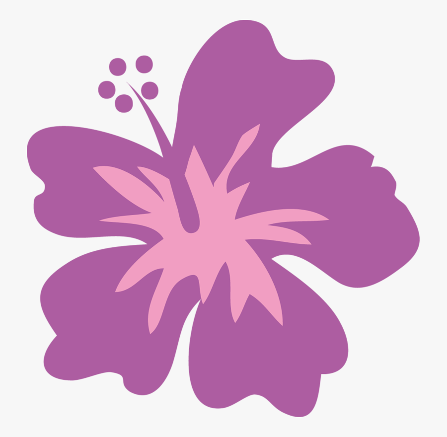 Transparent Hawaiian Flowers Png - Purple Hawaiian Flowers Clipart, Transparent Clipart
