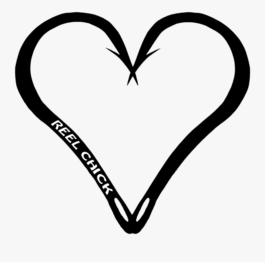 Transparent Two Heart Png - Two Fish Hook Hooked Clip Art, Transparent Clipart