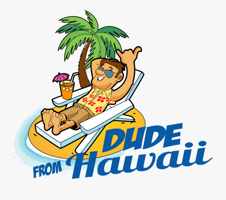 Royalty Free Stock Clipart Hawaiian Shirt - Aloha Dude, Transparent Clipart